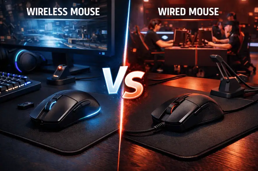 Wireless vs Wired Gaming Mouse